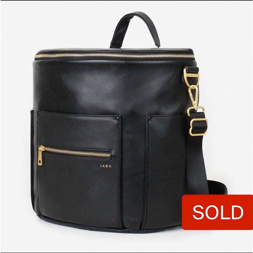 Diaper Bag Fawn The Original in Black